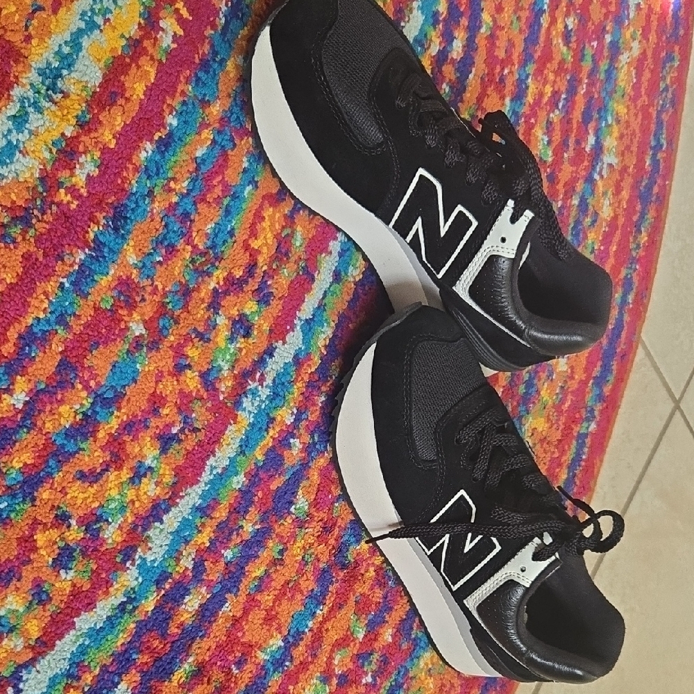New Balance Black and White Sneakers